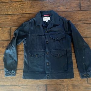 Filson Short Cruiser 10568 Button Navy Canvas